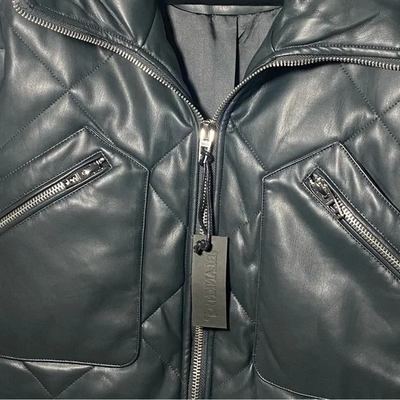 Blank NYC On The Rise Puffer Bomber Jacket - Picture 9 of 15